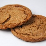 Μπισκότα με τζίντζερ (ginger cookies) χωρίς αλεύρι