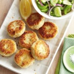 Κεφτεδάκια σολομού με λεμόνι και τζίντζερ